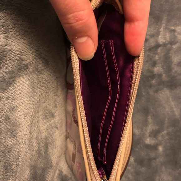 Coach monogram satin wristlet, NWOT - Picture 4 of 5